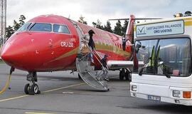 Palangos oro uoste - pirmieji turistai iš Maskvos