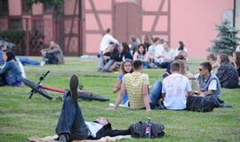 Džiazas užliejo Teatro aikštę