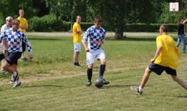 Futbolo varžybose - žmonės su negalia