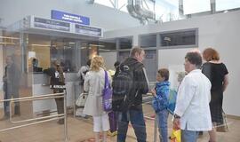 Palangos oro uoste - pirmieji turistai iš Maskvos