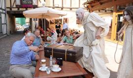 Menininkų kiemelyje pristatyti Jūros šventės renginiai