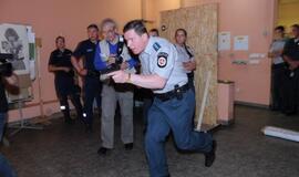 Klaipėdoje vyksta geriausio policijos patrulio ir inspektoriaus konkursas