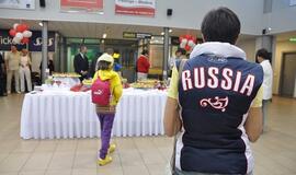 Palangos oro uoste - pirmieji turistai iš Maskvos