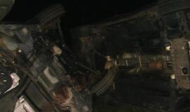 Baltarusių koloną išvartė akmuo