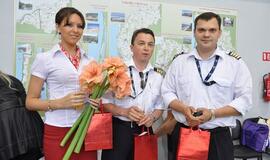 Palangos oro uoste - pirmieji turistai iš Maskvos