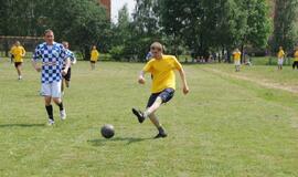 Futbolo varžybose - žmonės su negalia