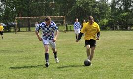 Futbolo varžybose - žmonės su negalia