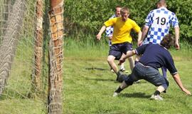 Futbolo varžybose - žmonės su negalia