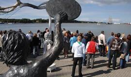 Bangpūtį į Jūros šventę atplukdys laivų eskadra