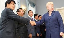 Dalia Grybauskaitė: bendradarbiavimas su Pietų Korėja - platesnės galimybės Lietuvai