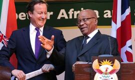 Davidas Cameronas pradėjo vizitą Pietų Afrikoje