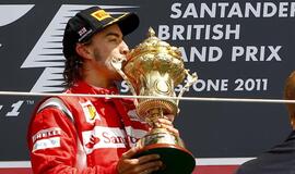 Didžiosios Britanijos "Grand Prix" lenktynes laimėjo ispanas Fernando Alonso