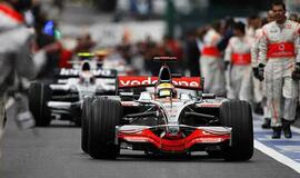 "Formulė-1": Vokietijoje triumfavo Lewisas Hamiltonas