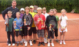 Klaipėdoje - jaunųjų tenisininkų aistros