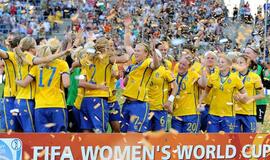 Pasaulio moterų futbolo čempionato bronza - Švedijos komandai