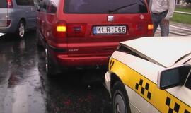 Avarijos Sausio 15-osios ir Aušrinės gatvėse