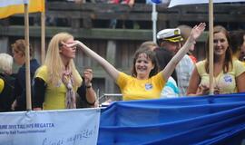 Laivų paradas Danės upėje