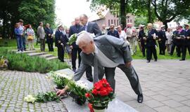 Žuvusios laivo "Linkuva" įgulos pagerbimas