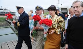 Jūrų muziejuje - jūrininkų pagerbimo ceremonija