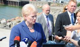 Prezidentės Dalios Grybauskaitės vizitas Klaipėdoje