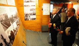 Jūrų muziejuje - jūrininkų pagerbimo ceremonija