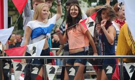 Laivų paradas Danės upėje