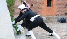 Jūrų muziejuje - jūrininkų pagerbimo ceremonija