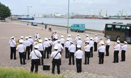 Jūrų muziejuje - jūrininkų pagerbimo ceremonija