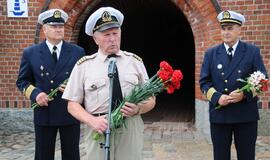 Jūrų muziejuje - jūrininkų pagerbimo ceremonija