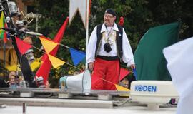 Laivų paradas Danės upėje