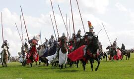 Lietuviai Griunvaldo lauke "kovėsi" Žalgirio mūšyje