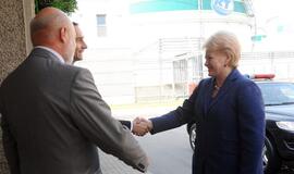 Prezidentė: "Klaipėdiečių parama dujų terminalui - labai svarbi"