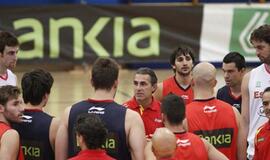 Ispanijos krepšininkai draugiškose rungtynėse nugalėjo prancūzus