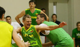 Lietuvos rinktinė "šlifuoja" greitas atakas