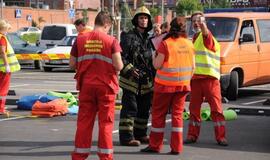 "Švyturio" arenoje vyko spec. tarnybų mokymai