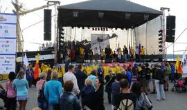 Kruizinių laivų terminale - šventės atidarymas