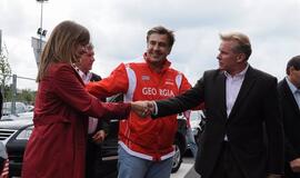 Gruzijos "desantas" Klaipėdoje