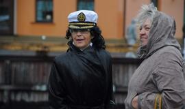 Vėjuotas ir šlapias Klaipėdos šeštadienis