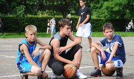 Klaipėdoje atnaujinta dar viena krepšinio aikštelė