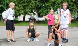 Klaipėdoje atnaujinta dar viena krepšinio aikštelė