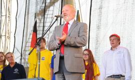 Kruizinių laivų terminale - šventės atidarymas