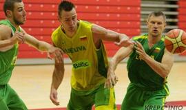 Lietuvos rinktinė "šlifuoja" greitas atakas