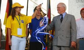 Kruizinių laivų terminale - šventės atidarymas