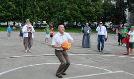 Klaipėdoje atnaujinta dar viena krepšinio aikštelė