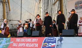 Kruizinių laivų terminale - šventės atidarymas