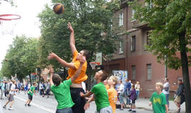 "Time team" krepšinio turnyre - masės dalyvių