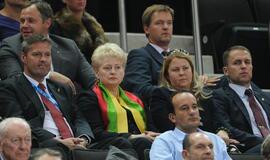 Dalia Grybauskaitė: "Europos čempionatą laimėjo Lietuvos sirgaliai"