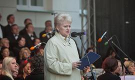 Dalia Grybauskaitė: rinkimuose turi varžytis politikai ir jų idėjos, o ne interesai ir pinigai