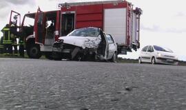 Žūtimi pasibaigusi avarija prie Klaipėdos