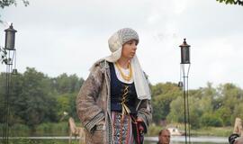 Juodkrantėje liepsnojo ugnies skulptūros